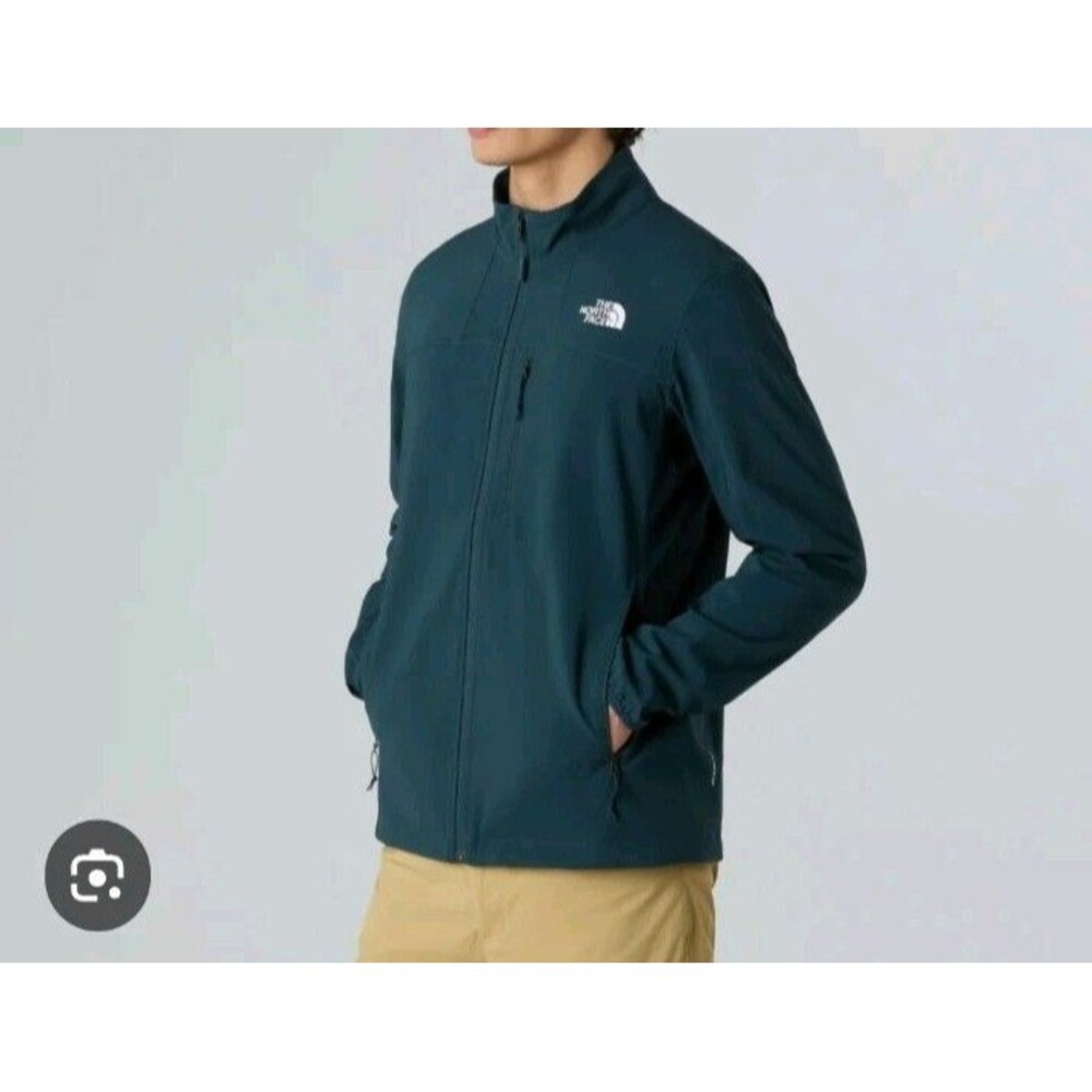 The North Face Windbreaker Jacket LG Night Green